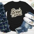 Retro Book Worm Reading For Book Lovers Youth Long Sleeve Tee