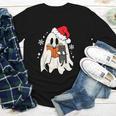 Retro Ghost Reading Book With Cat Bookish Club Christmas Men Women Kids Youth Long Sleeve Tee Retro Ghost Reading Book With Cat Bookish Club Christmas Men Women Kids Youth Long Sleeve Tee
