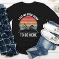 Retro I Put My Book Down To Be Here For Book Lover Youth Long Sleeve Tee