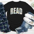 Retro Read Floral Reading Bookworm Librarian Book Lover Youth Long Sleeve Tee Retro Read Floral Reading Bookworm Librarian Book Lover Youth Long Sleeve Tee