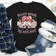 Retro Read Your Heart Out Valentine’s Day Teacher Book Lover Youth Long Sleeve Tee