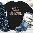 Retro Vintage Drink Tea Read Books Be Happy Reading Youth Long Sleeve Tee Retro Vintage Drink Tea Read Books Be Happy Reading Youth Long Sleeve Tee