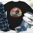 Retro Vintage FREADom Anti Ban Books Freedom To Read Youth Long Sleeve Tee