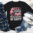 Ride Horses Read Books Be Happy Youth Long Sleeve Tee Ride Horses Read Books Be Happy Youth Long Sleeve Tee