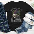 Romance Book Shirt Emotionally Attached Fictional Characters Youth Long Sleeve Tee