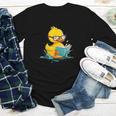 Rubber Duck Reading Book Reader Books Rubber Duckie Youth Long Sleeve Tee Rubber Duck Reading Book Reader Books Rubber Duckie Youth Long Sleeve Tee