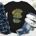 Rugrats Reptar Distressed Comic Book Style Cartoon Youth Long Sleeve Tee