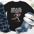 Run Like Your Book Boyfriend Is Waiting Runner Reader Youth Long Sleeve Tee