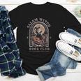 Salem Witch Book Club All Witches Welcome Spooky Halloween Youth Long Sleeve Tee Salem Witch Book Club All Witches Welcome Spooky Halloween Youth Long Sleeve Tee