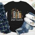 School Counselor Wildflower Books National School Counseling Youth Long Sleeve Tee