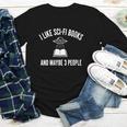 I Like Sci-Fi Books And Maybe 3 People Youth Long Sleeve Tee I Like Sci-Fi Books And Maybe 3 People Youth Long Sleeve Tee