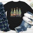 Seasons Readings All Booked For Christmas Book Reading Lover Youth Long Sleeve Tee