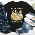 Silly-Goose Book Club Goose And Book Lovers Youth Long Sleeve Tee Silly-Goose Book Club Goose And Book Lovers Youth Long Sleeve Tee
