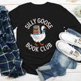 Silly Goose Book Club Reading Lover Youth Long Sleeve Tee