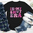 In My Smut Era Groovy Smut Book Reading Spicy Book Romance Youth Long Sleeve Tee