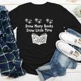 Snow Many Books Snow Little Time Reading Christmas Book Club Youth Long Sleeve Tee Snow Many Books Snow Little Time Reading Christmas Book Club Youth Long Sleeve Tee