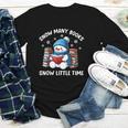 Snow Many Books Snow Little Time Snowman Reading Book Youth Long Sleeve Tee Snow Many Books Snow Little Time Snowman Reading Book Youth Long Sleeve Tee