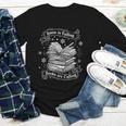 Snow Is Falling Books Are Calling Winter Reading Youth Long Sleeve Tee