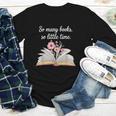 So Many Books Little Time Loves To Read Books Bookworm Youth Long Sleeve Tee