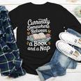 Somewhere Between a Book And a Nap – Cozy Reading Youth Long Sleeve Tee Somewhere Between a Book And a Nap – Cozy Reading Youth Long Sleeve Tee