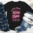 Spicy Book Lover For Women Who Love To Read Romance Fantasy Youth Long Sleeve Tee