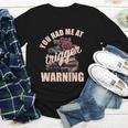 Spicy Books Merch Dark Romance You Had Me At Trigger Warning Youth Long Sleeve Tee Spicy Books Merch Dark Romance You Had Me At Trigger Warning Youth Long Sleeve Tee