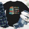My Summer Is All Booked Book Reading Book Lover Youth Long Sleeve Tee