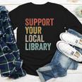 Support Your Local Library Books Bookaholic Teacher Bookworm Youth Long Sleeve Tee Support Your Local Library Books Bookaholic Teacher Bookworm Youth Long Sleeve Tee