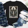 Tarot Cards Guide Book Esoteric Mysticism Clothing Tarot Card Justice Youth Long Sleeve Tee