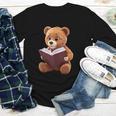 Teddy Bear Reading a Book Youth Long Sleeve Tee Teddy Bear Reading a Book Youth Long Sleeve Tee