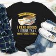 That’s What I Do Read Books I Drink Tea And I Forget Things Youth Long Sleeve Tee