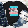 Threadless Grey Sky Chai Trans Book Pride Graphic Youth Long Sleeve Tee