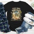 Tired Moms Book Club Cozy Night Coffee Reading Cat Youth Long Sleeve Tee