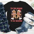 Tis The Season Reading Christmas Shirt Book Lovers Teacher Youth Long Sleeve Tee Tis The Season Reading Christmas Shirt Book Lovers Teacher Youth Long Sleeve Tee