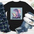 Trex Reading Book Dinosaur Youth Long Sleeve Tee