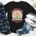 Unearth a Story 2026 Summer Reading Program Flowers Book Youth Long Sleeve Tee