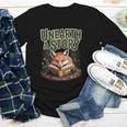 Unearth A Story Fox Reads a Book Youth Long Sleeve Tee