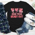 Valentine Day Book Read Your Heart Out Lovers Teacher Kids Youth Long Sleeve Tee Valentine Day Book Read Your Heart Out Lovers Teacher Kids Youth Long Sleeve Tee