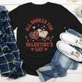 Valentines All Booked For Valentines Book Lover Girl Teacher Youth Long Sleeve Tee