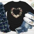 Vintage Book Lover Valentine Heart Youth Long Sleeve Tee