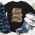Vintage Books History Retro Book Lover Teacher Youth Long Sleeve Tee Vintage Books History Retro Book Lover Teacher Youth Long Sleeve Tee