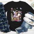 Watercolor Butterfly Fairy Read Book Library Fantasy Novel Youth Long Sleeve Tee Watercolor Butterfly Fairy Read Book Library Fantasy Novel Youth Long Sleeve Tee