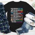 I Will Read Books On A Boat & Everywhere Reading Kids Book Youth Long Sleeve Tee