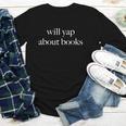 Will Yap About Books Aesthetic Reading Literary Youth Long Sleeve Tee