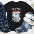 Winter Reading Book Bookworm Winter Youth Long Sleeve Tee