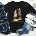 Wizard Of Oz Book Quote Scarecrow Dorothy Retro Drawing Youth Long Sleeve Tee