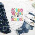 100th Day Of School Teacher Books 100 Days Of School Women Youth Long Sleeve Tee 100th Day Of School Teacher Books 100 Days Of School Women Youth Long Sleeve Tee