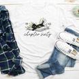 1965 Chapter Sixty Book Cat Lover 60th Birthday For Men Women Youth Long Sleeve Tee