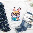 Adorable Book Lover Rabbit With Reading Glasses Cute Premium Youth Long Sleeve Tee Adorable Book Lover Rabbit With Reading Glasses Cute Premium Youth Long Sleeve Tee