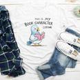 This Is My Book Character Costume I Pigeon Reading Tee Youth Long Sleeve Tee